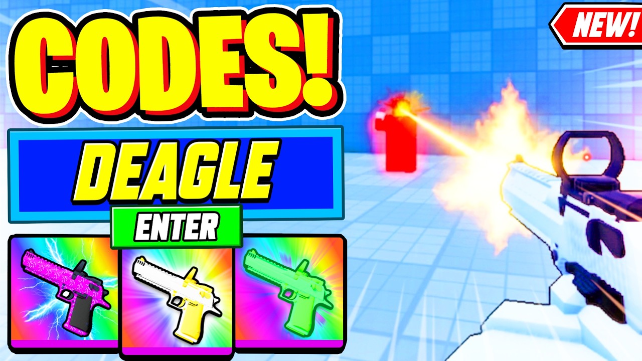 ⚠️Новые⚠️ ВСЕ РАБОЧИЕ КОДЫ для Deagle Arena 2026 &mdash; Коды Roblox Deagle Arena 2026