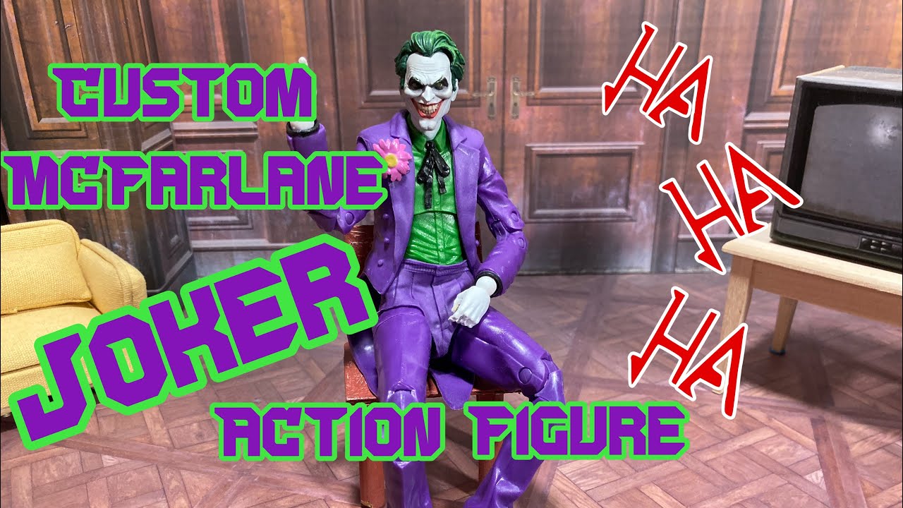 Custom Mcfarlane Joker Action Figure