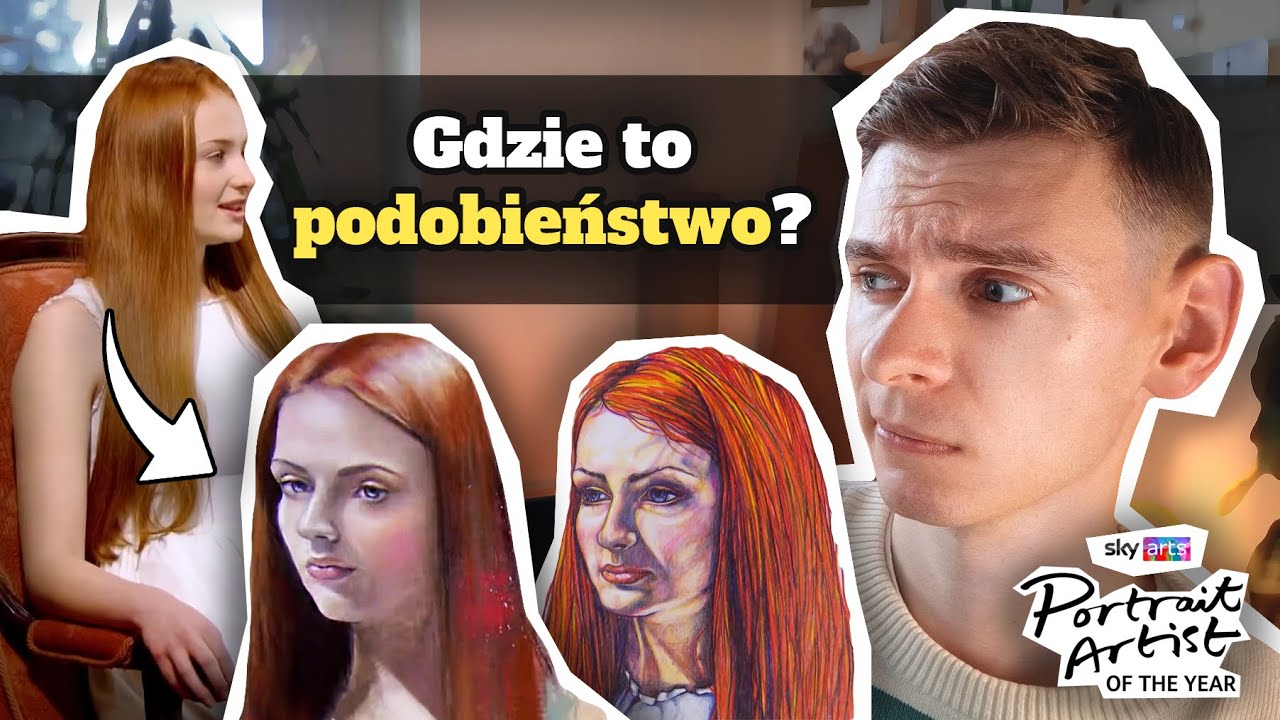 Czy PODOBIEŃSTWO W PORTRECIE jest ważne? 🎨 Portrait Artist of the Year S01E02