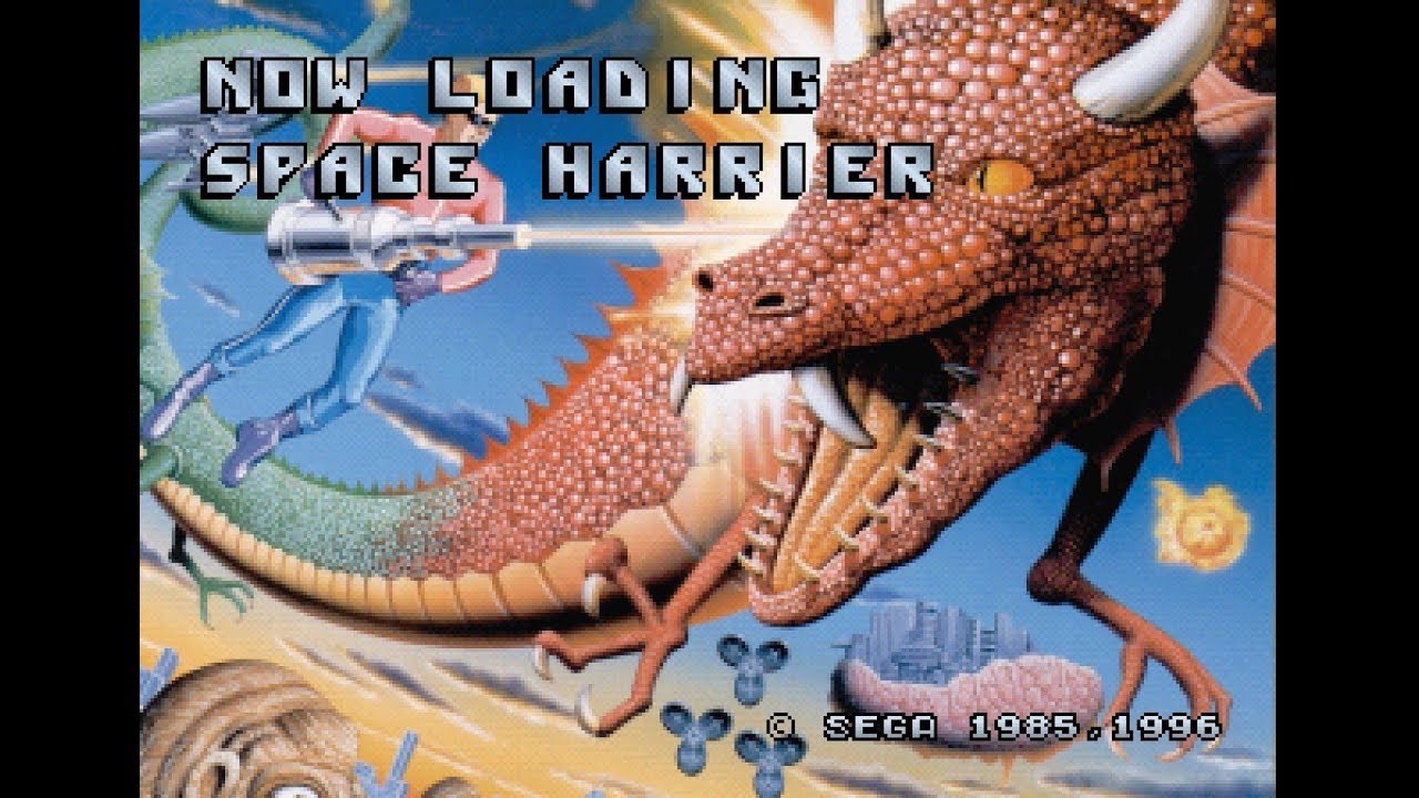 Saturn Longplay [073] Sega Ages: Space Harrier