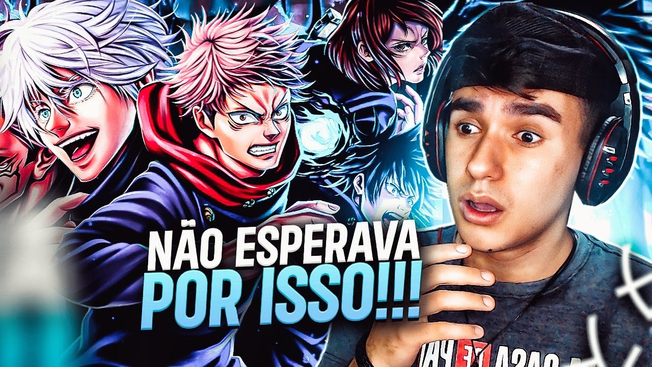 ( Muito spoiler 🤯) REACT - Shibuya | Jujutsu Kaisen | ESPECIAL URT - AniRap