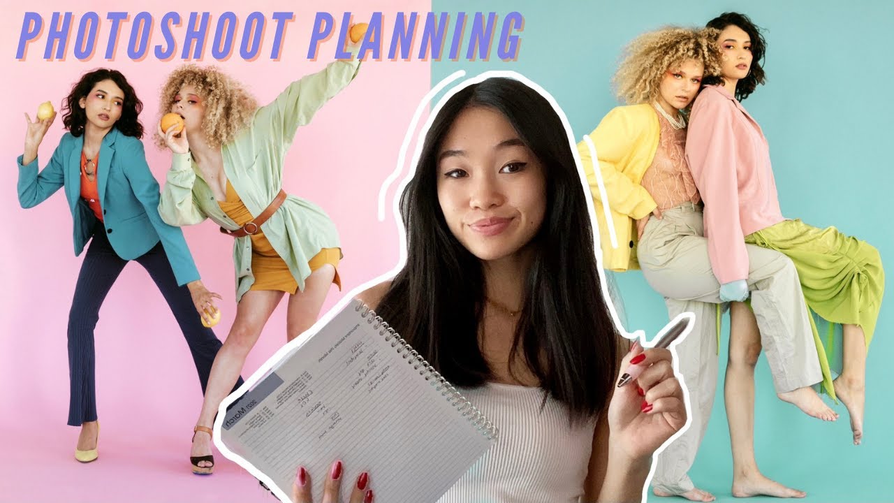 My Photoshoot Process- (Inspo, Models, Outfits, Locations, Communication) + BTS AND RESULTS