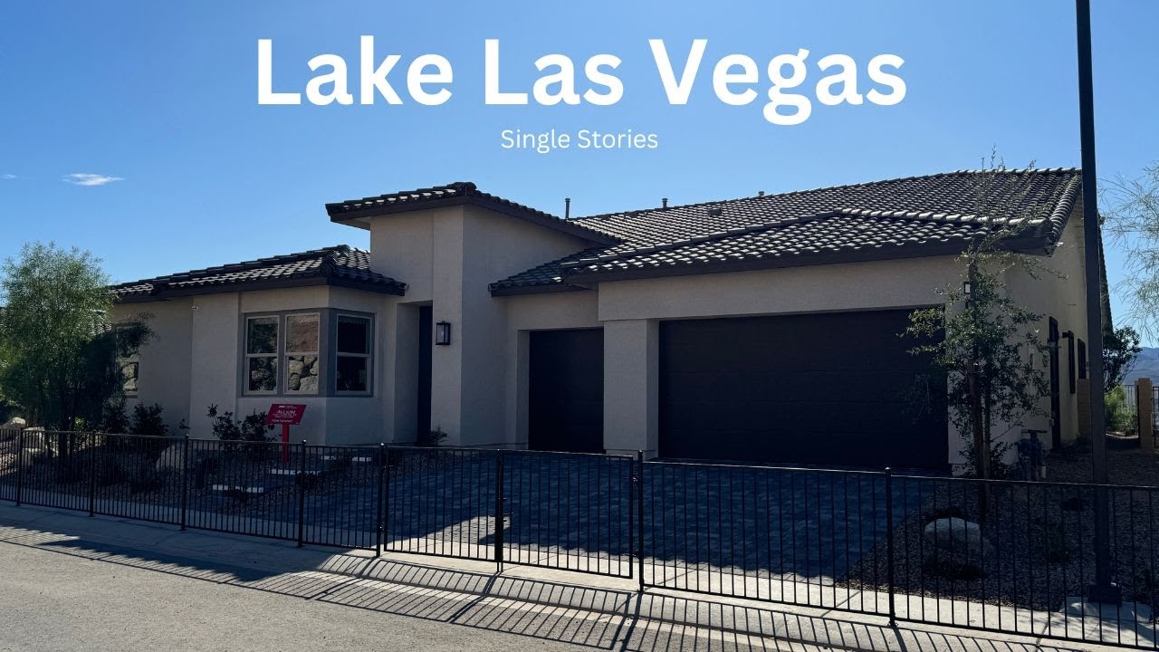 Luxury Single Story Homes For Sale Lake Las Vegas - Portofino by Taylor Morrison - Allium $849k+