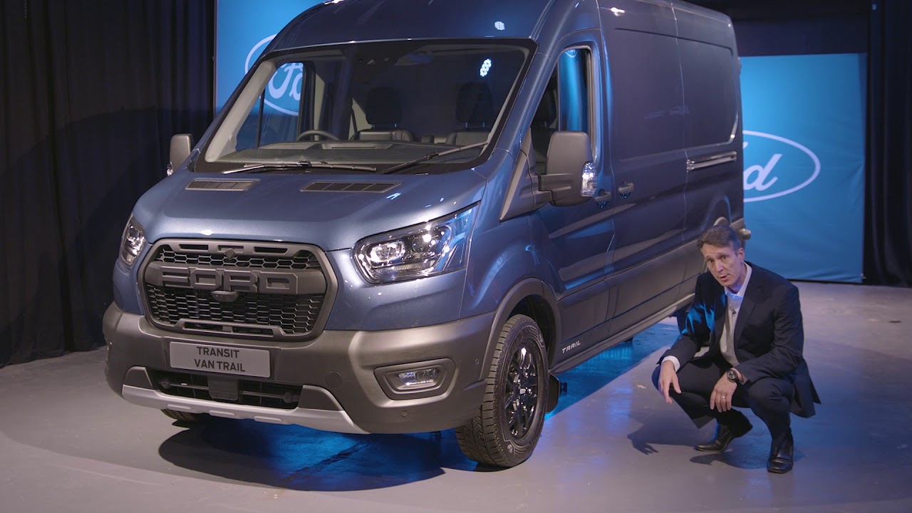 Iain Brooks launches Ford Transit Active and Trail Series | Ford UK