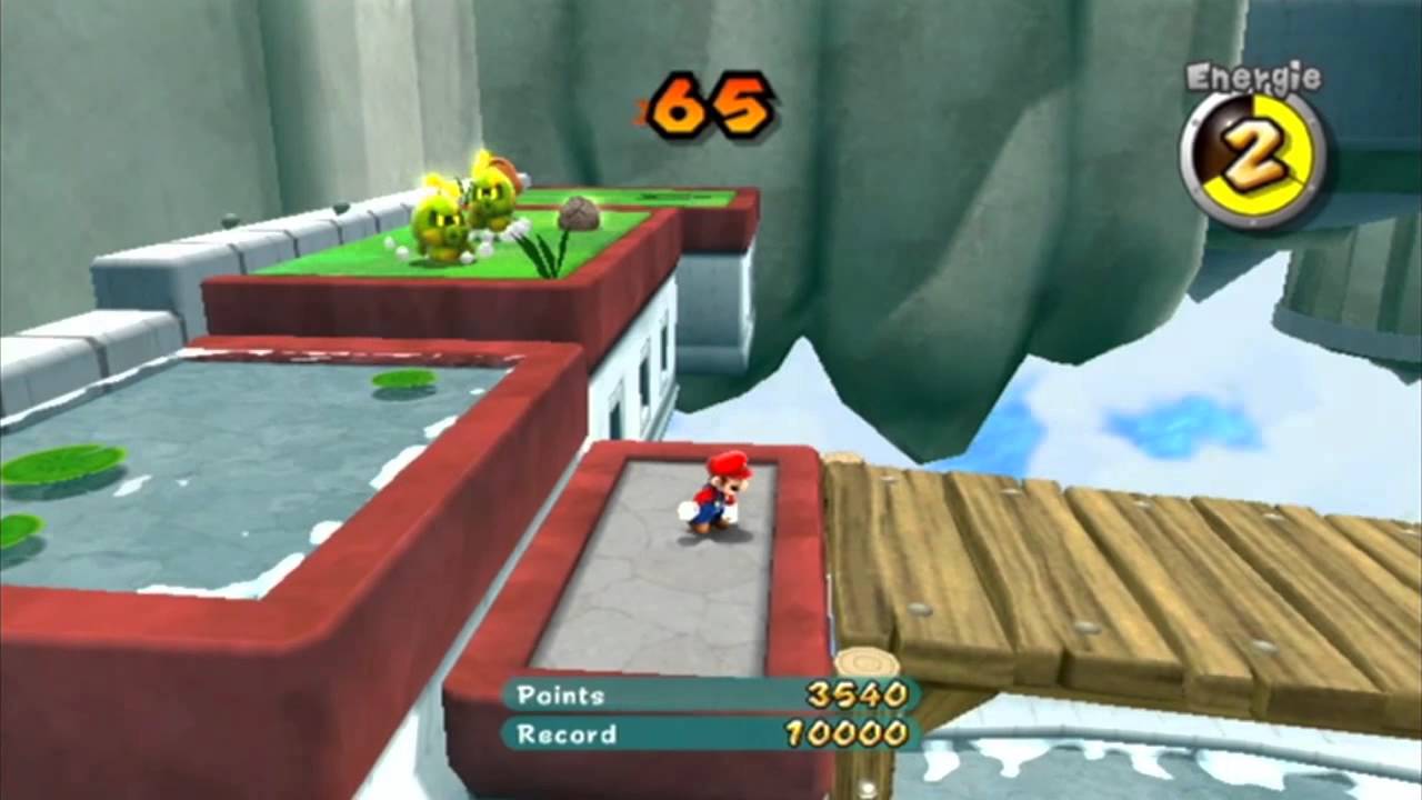 Super Mario Galaxy 2 - Monde 1 - Terrasse des Rigolonimbus : Du rififi sur les terrasses