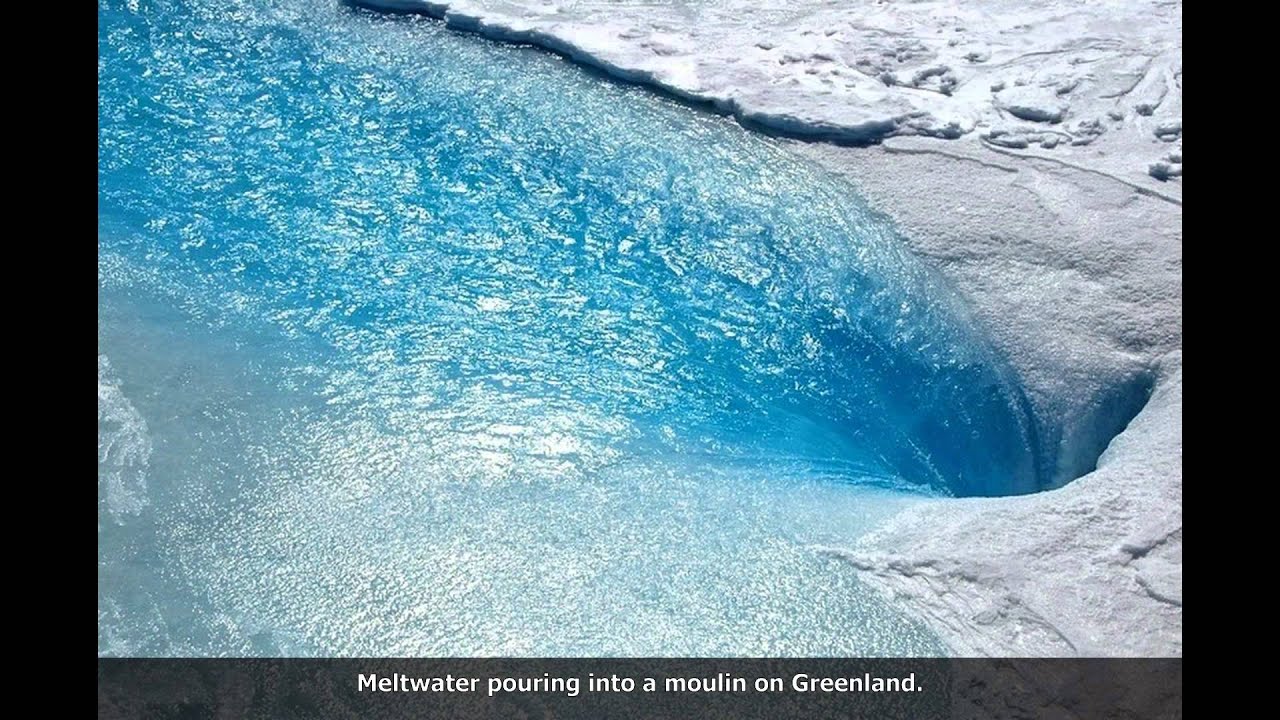 Moulins on Glaciers