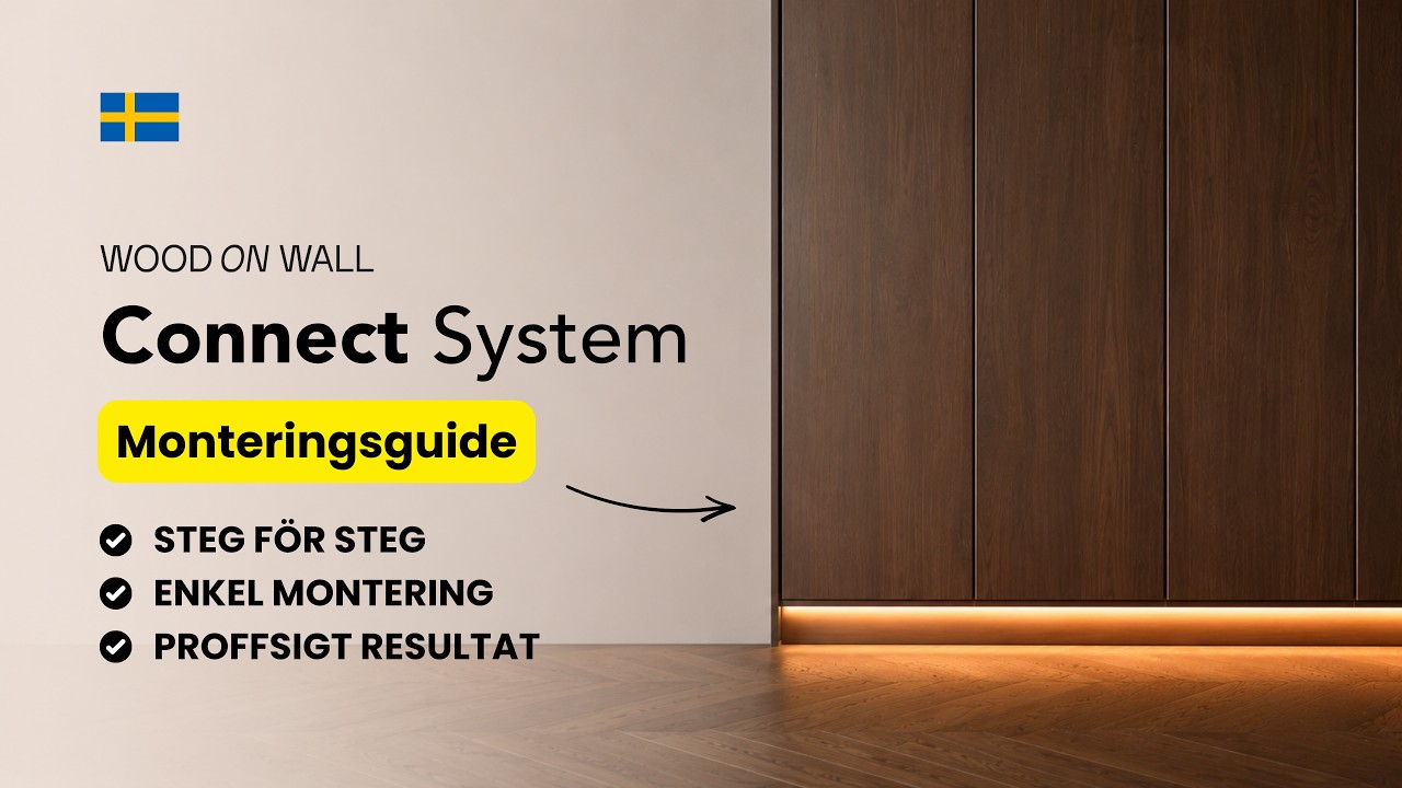 Connect System - monteringsanvisningar (SV)