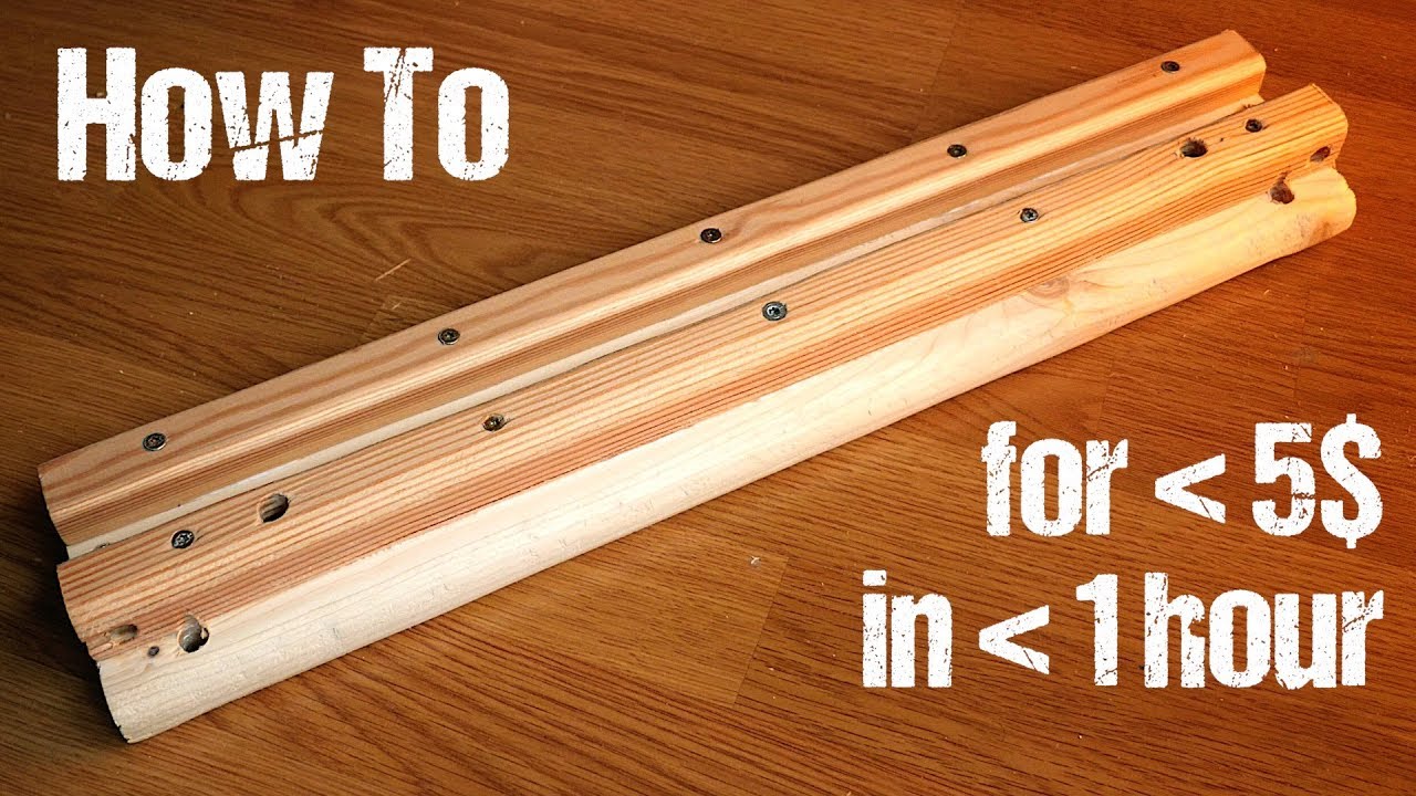Multifunctional Portable Hangboard | Cheap Easy DIY Build