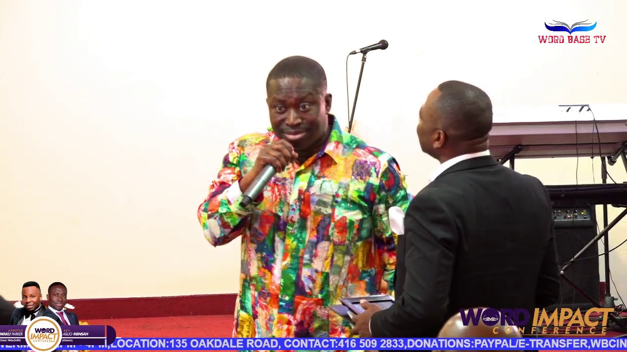 WORD IMPACT SERVICE CONFERENCE WITH REV ASUO MENSAH