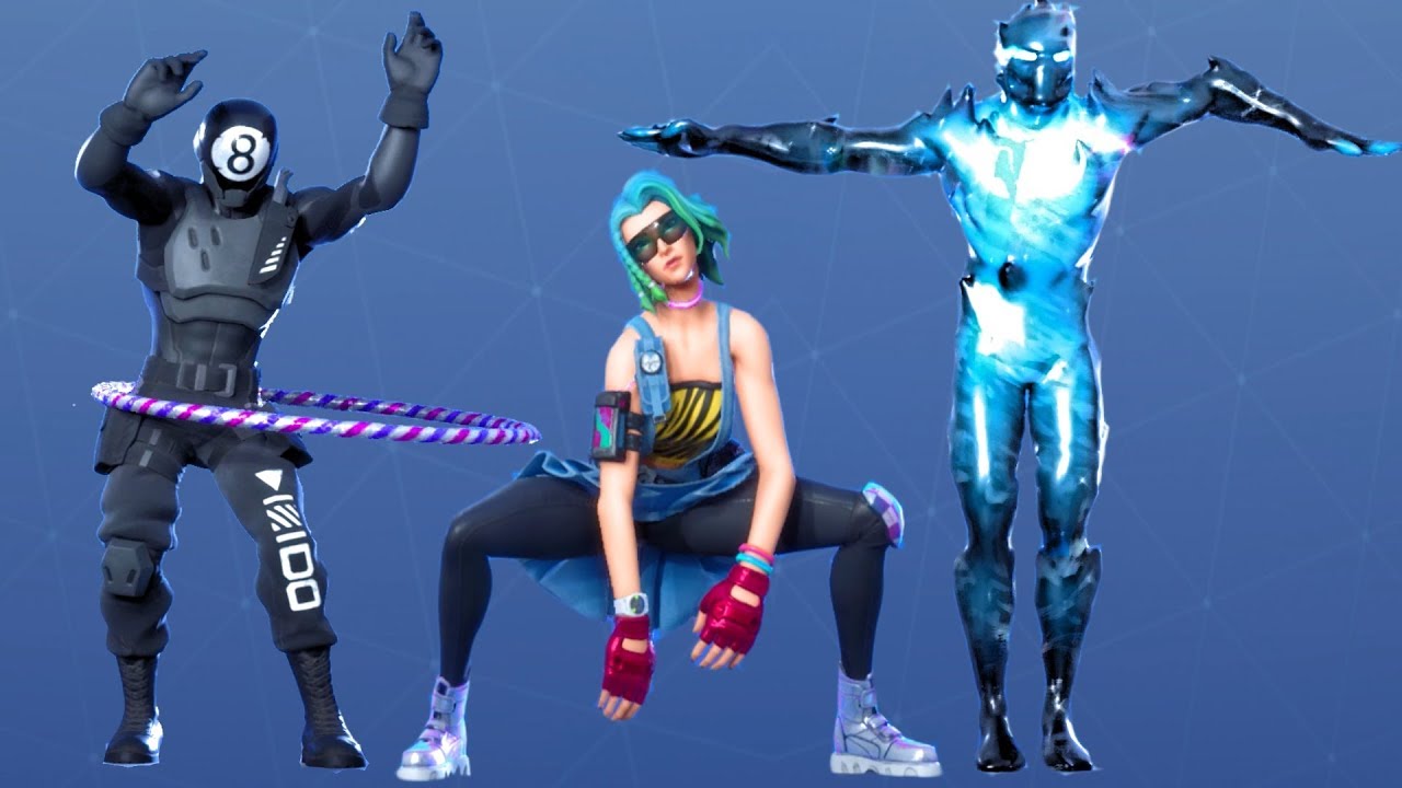 Fortnite All Dances Season 1-11