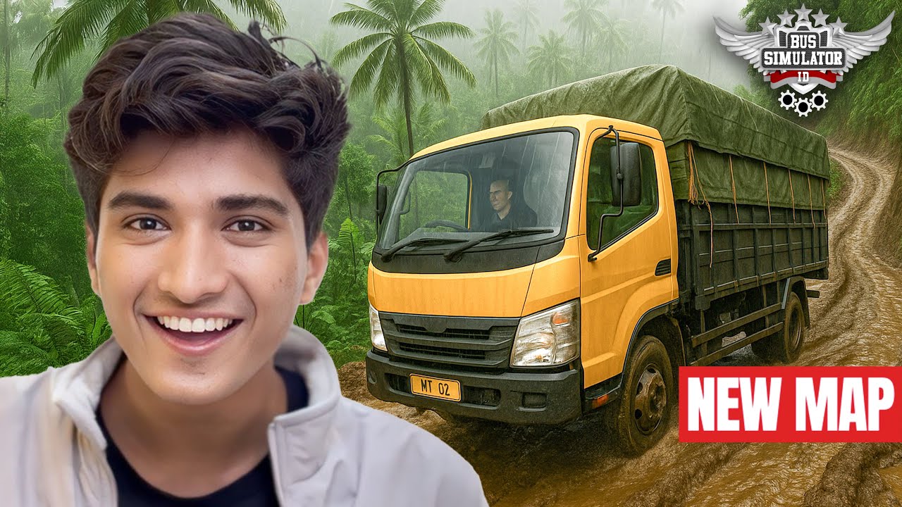 NEW MAP in TRUCK SIMULATOR INDONESIA