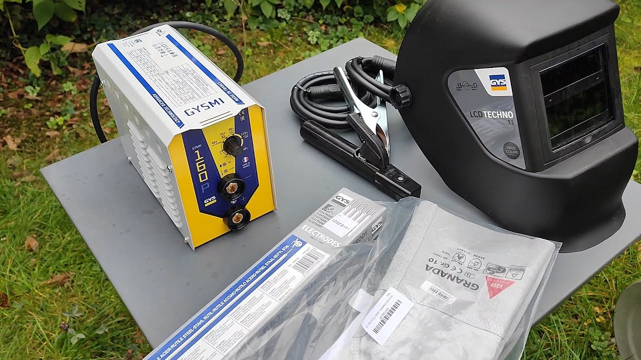 Tolles E-Schweißgerät für Anfänger - GYS MI 160P Test