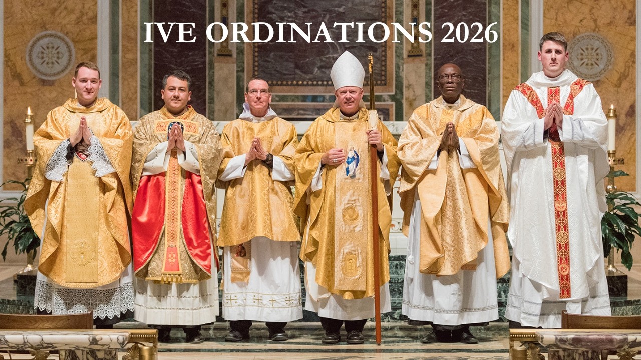 IVE Priestly and Diaconate Ordinations February, 2026