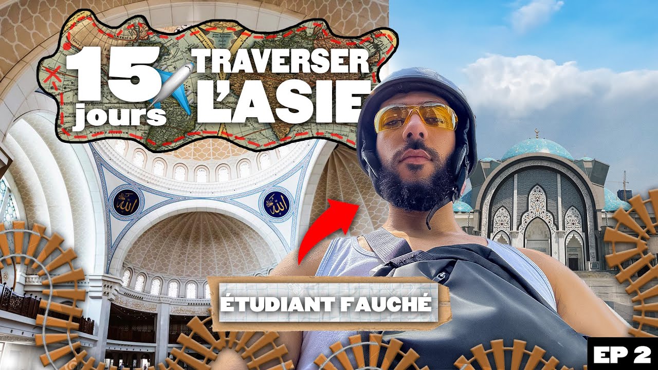 24 H SEUL EN MALAISIE 🇲🇾 ( Mosquées, bouffes, et galères ) | EP2
