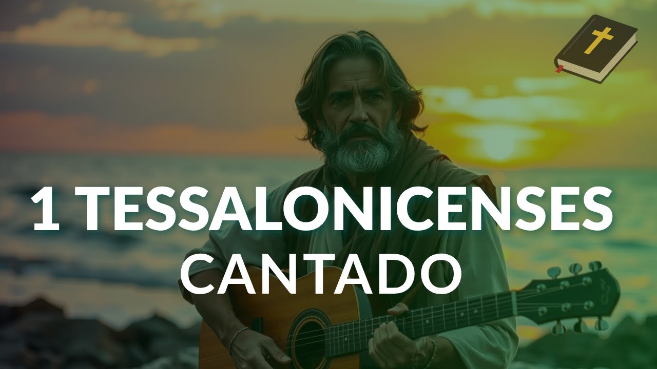 Primeira Carta aos Tessalonicenses | Bíblia Cantada com Voz e Violão (música calma)