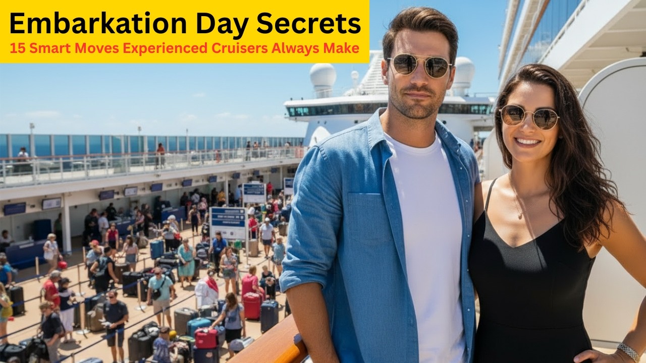 15 Embarkation Day Secrets Smart Cruisers NEVER Tell Beginners!