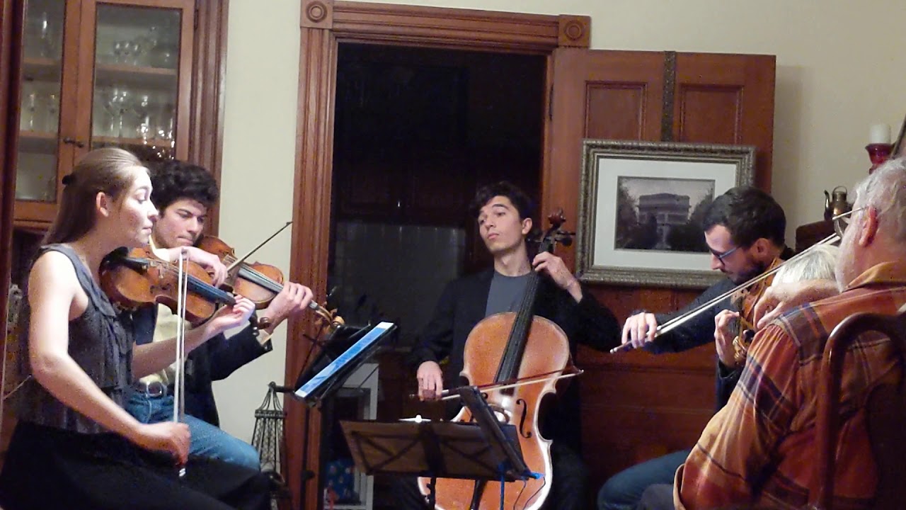 2019-11-16 - Mendelssohn String Quartet GroupMuse hosted by Heather Somerville MA2