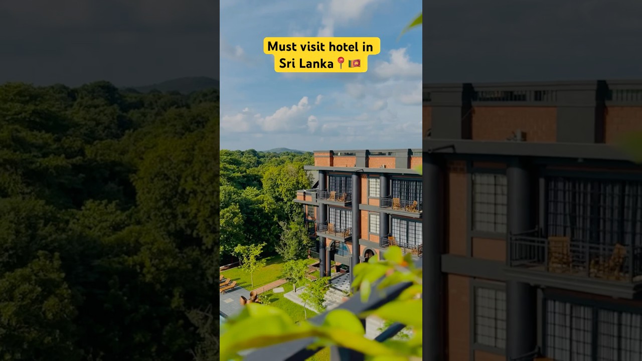 Covanro Hotel Sigiriya,Sri Lanka!!😍🍃#travel #hotel #srilanka #mustvisit #sigiriya