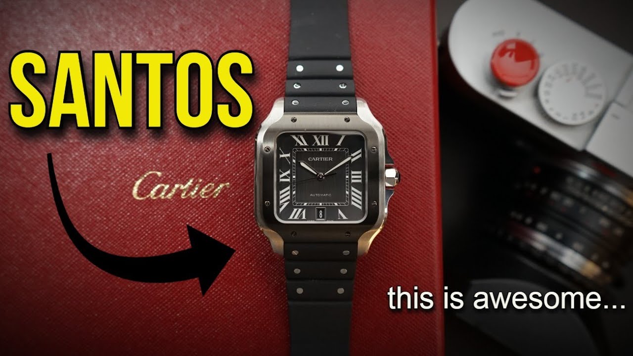 Why I Bought the Cartier Santos ADLC Large 39mm Automatic - Black DLC - Move over Rolex