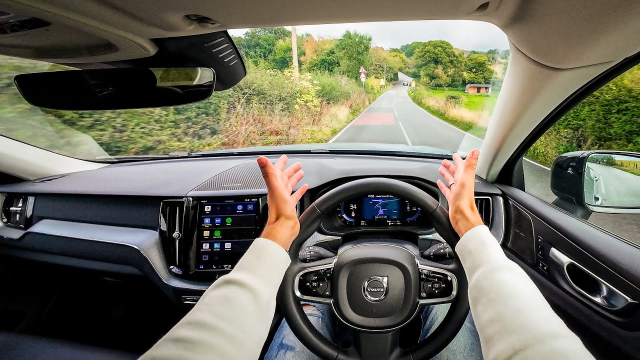 2024 Volvo XC60 T6 Recharge AWD | Driving Impressions | POV