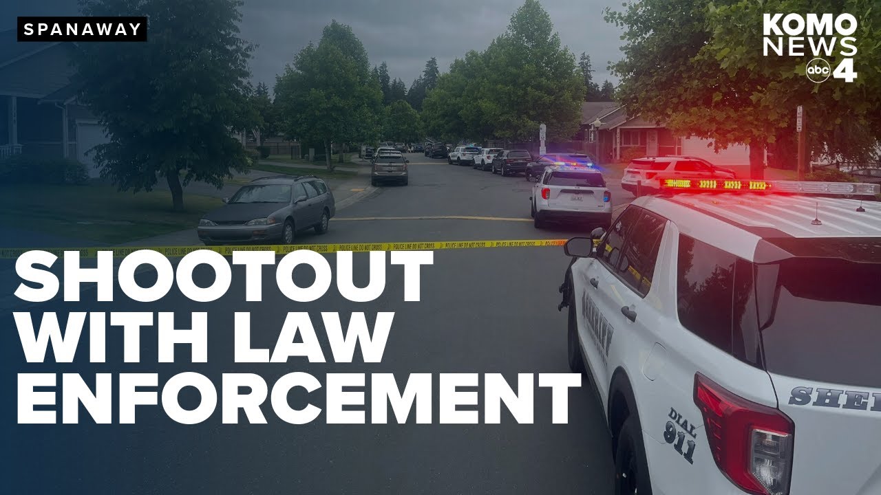Man who fired at WSP on I-5 dead after pursuit, shootout with law enforcement in Spanaway