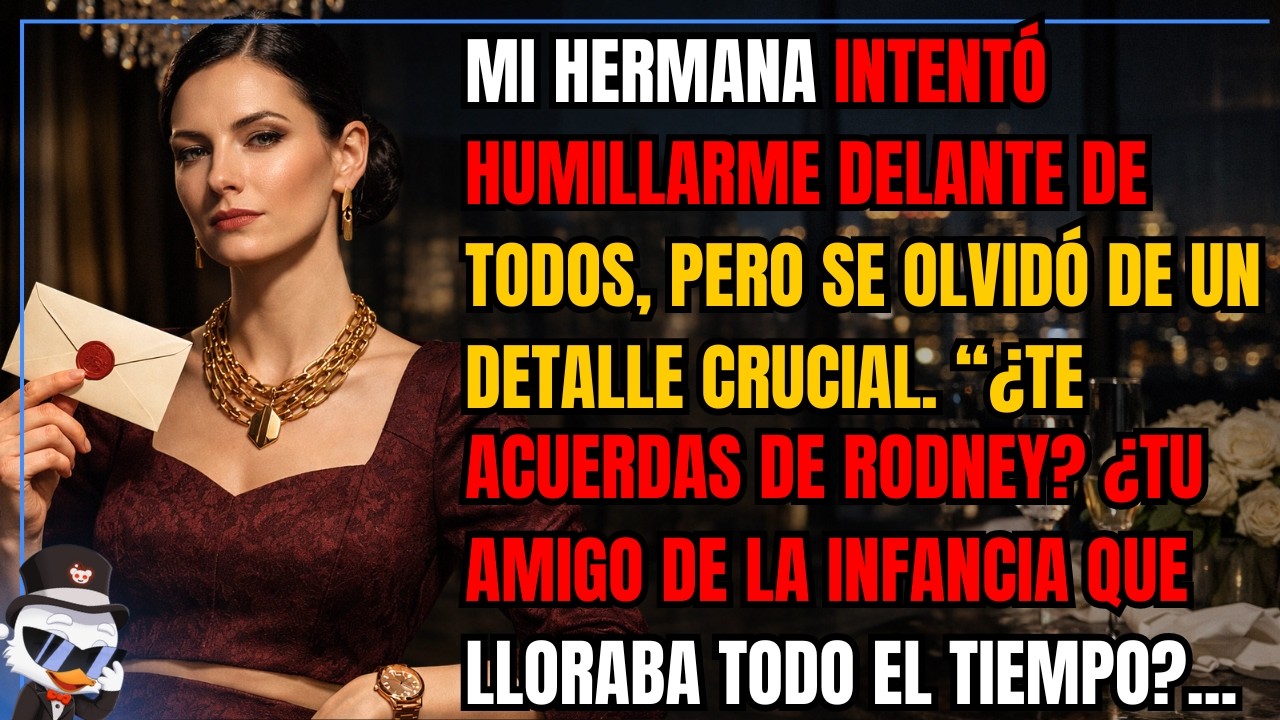Mi hermana intentó humillarme delante de todos, pero se olvidó de un detalle crucial...