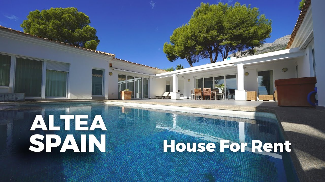 House for rent in Altea | Mediterranean Style house available in La Galera de Las Palmeras | Spain