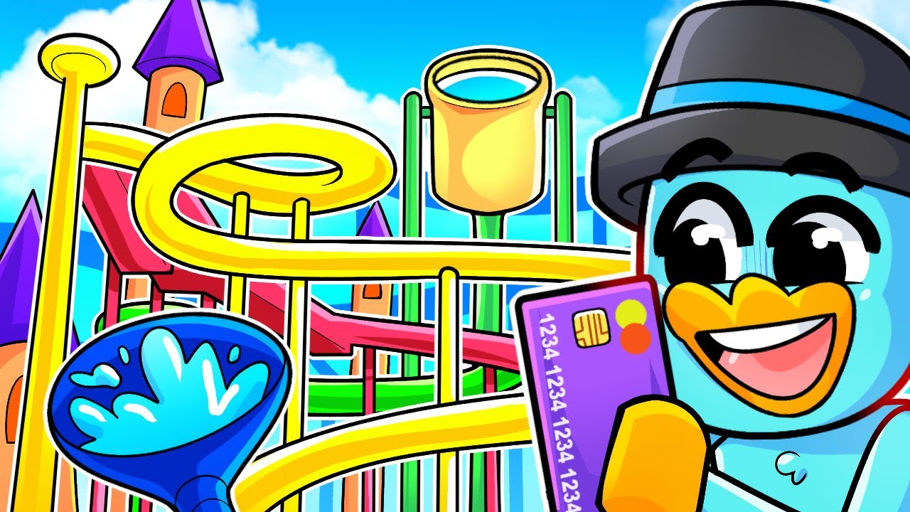 Parque ACUÁTICO de 1,000,000$ en ROBLOX!