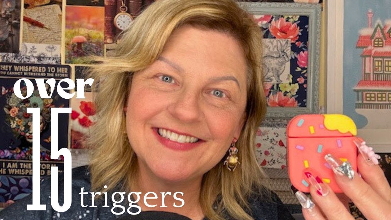 ASMR | Over 15 Tingly Triggers for Sleep & Relaxation Featuring Long Bunny Nails 🌺💗