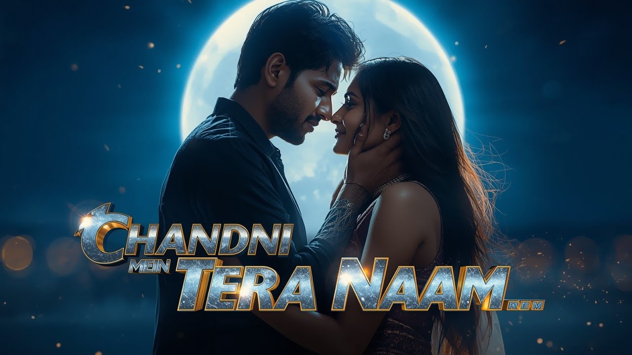 Chandni Mein Tera Naam | 90s Romantic Love Song | Emotional Hindi Song | Moonlight Bollywood Vibes