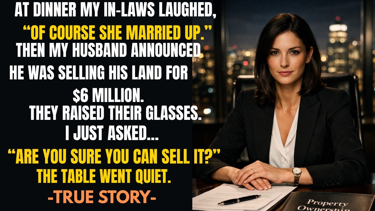My In Laws Said I Married Up — The Property Was in My Name   #revengestories  #revengestoriesfamily