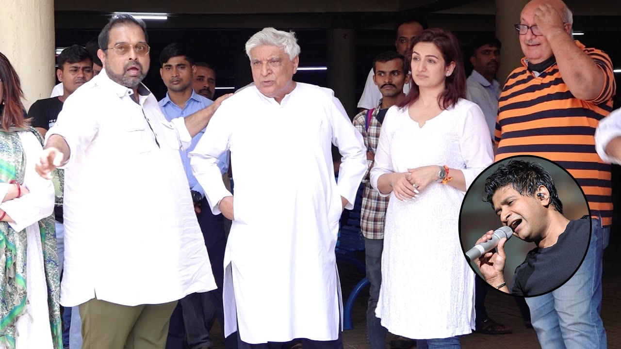 Javed Akhtar Shankar Mahadevan And Many Celebs Arrived For Kk Antim Darshan