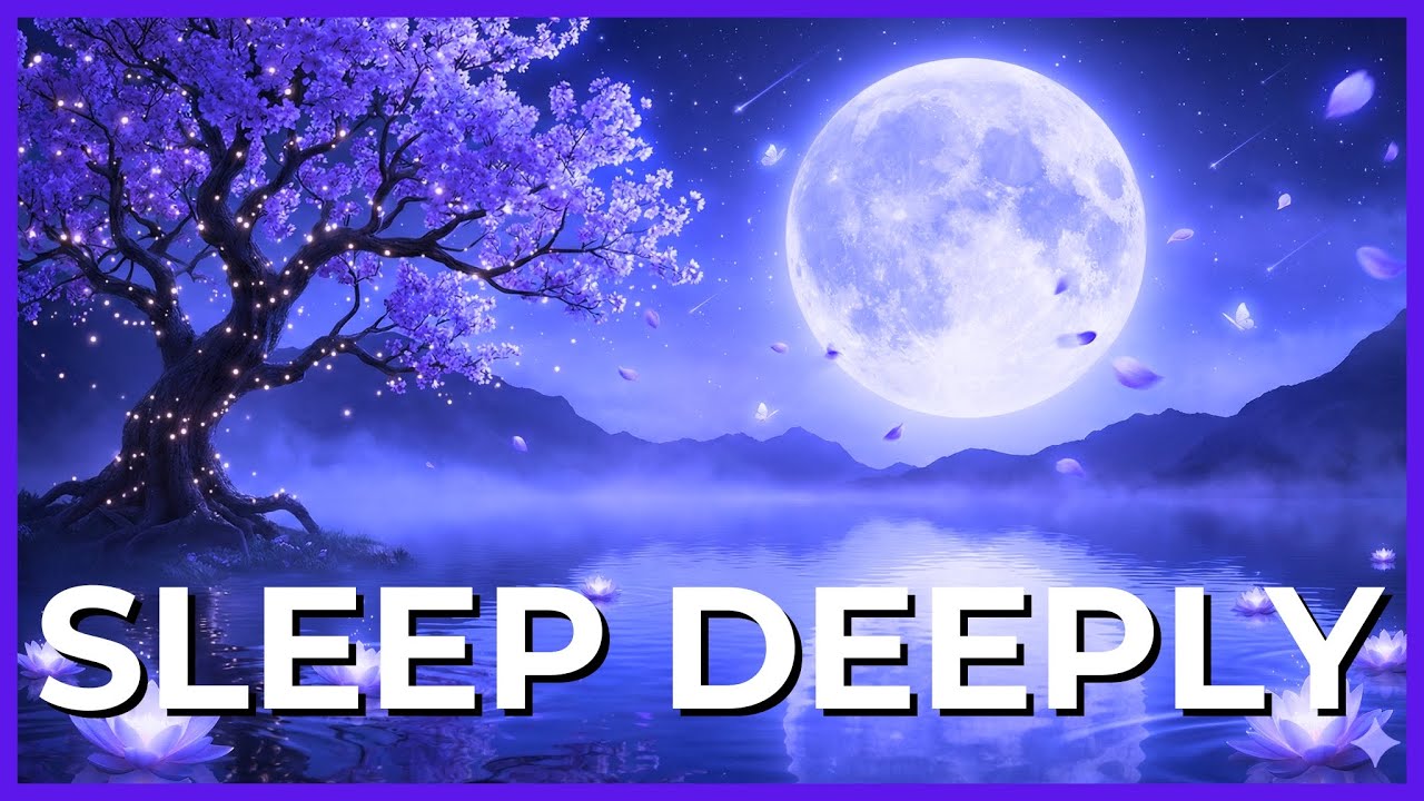 SLEEPING MUSIC FOR DEEP SLEEPING•Black Screen After 30 Min • Sleep Instantly Within 3 Minutes