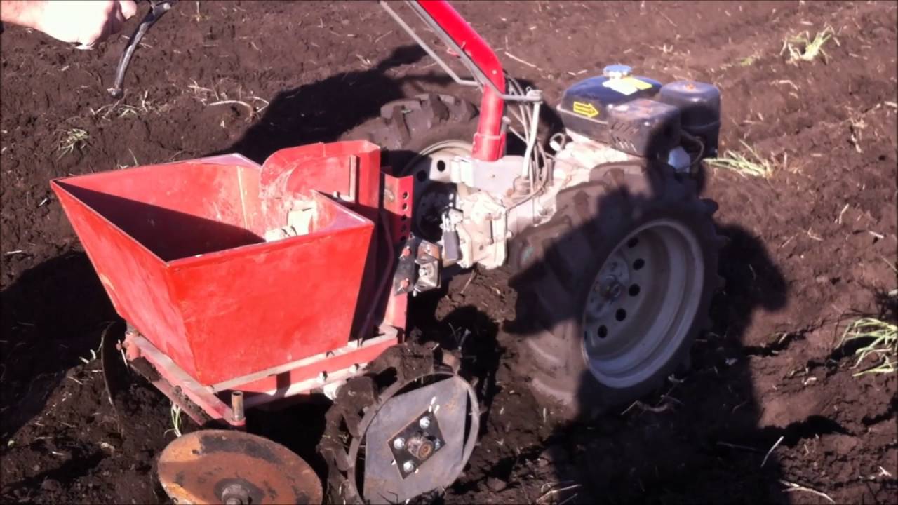 SunGarden MF 360-механизированная посадка картофеля