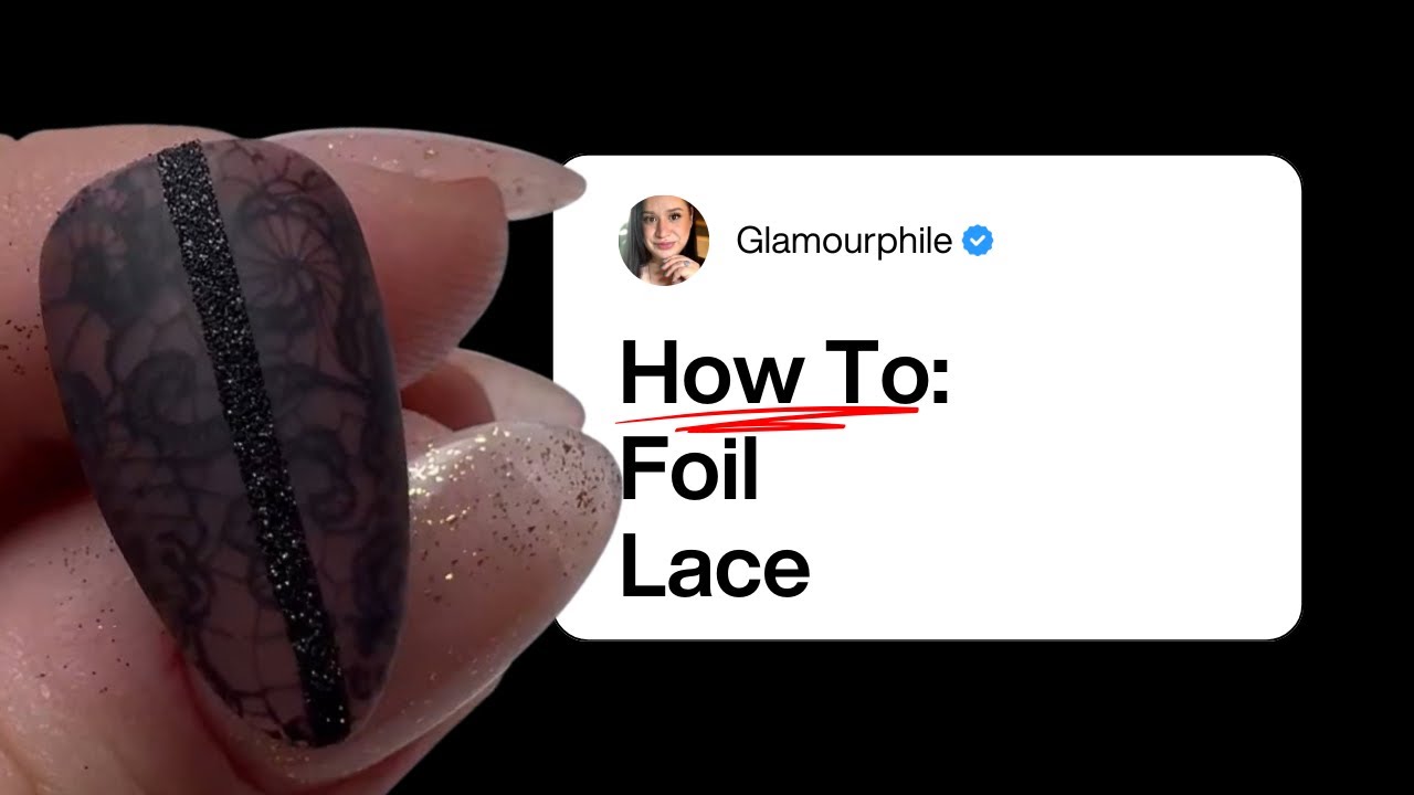 How To:  Foil Lace
