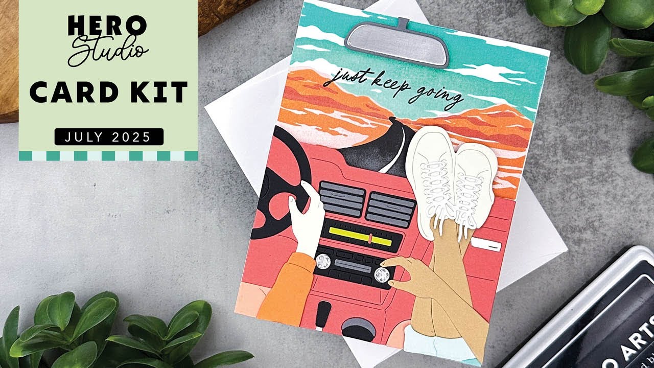 Hero Studio July 2025 Card Kit of the Month