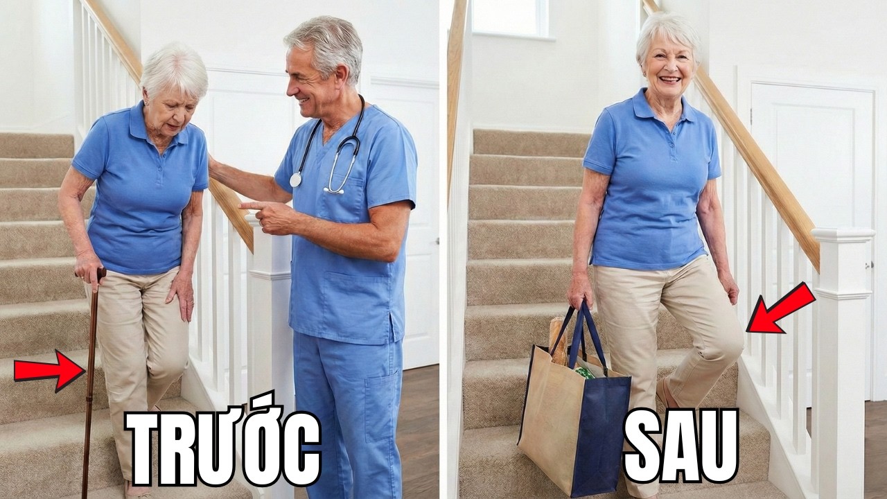 Sau 60 Tuổi, Đi Bộ Không Giữ Được Cơ – 5 Bài Tập Này Mới Thực Sự Cứu Đôi Chân