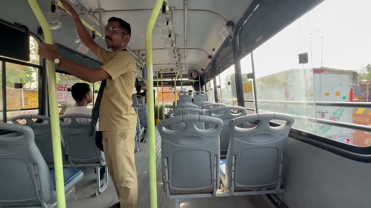 New Best Bus Mumbai Driving Tour Bandra East