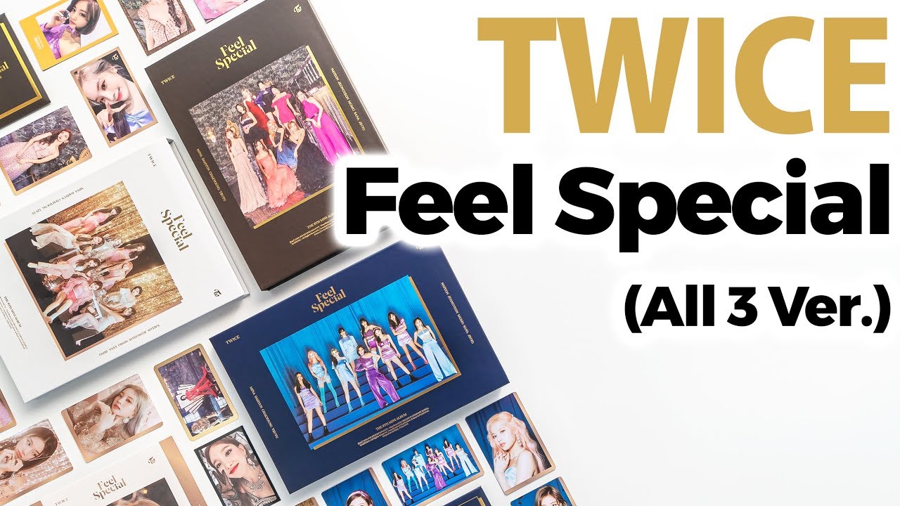 Twice Feel Special Album All Version Unboxing / Quick Look