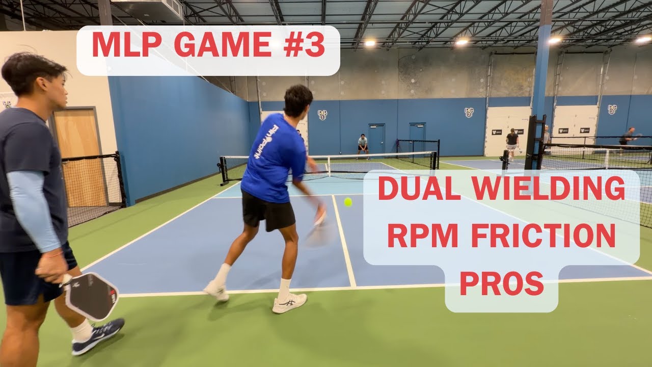 Pro Pickleball Journey to 10K: MATCH #58 RPM Friction Pro MLP Game 3 (High Quality 4k)