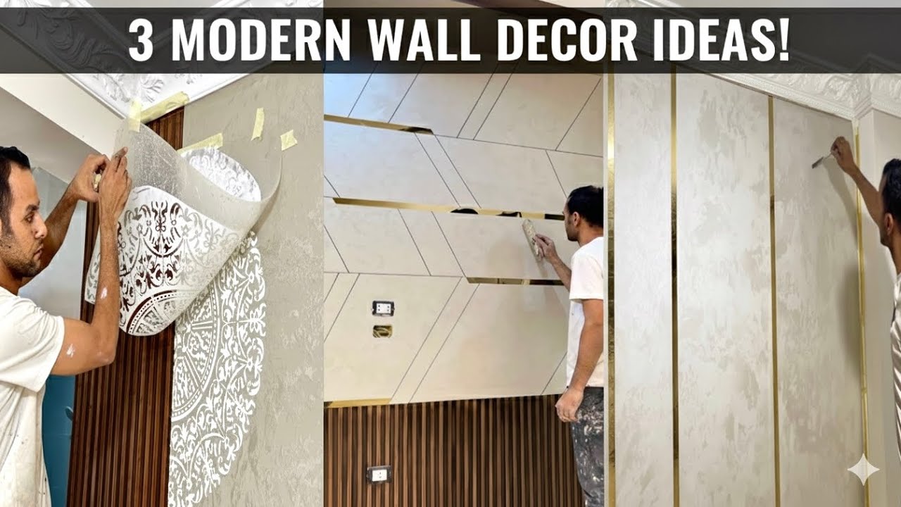 3 Pro-Level Wall Decor Ideas That Will Transform Your Home | Modern DIY Techniques