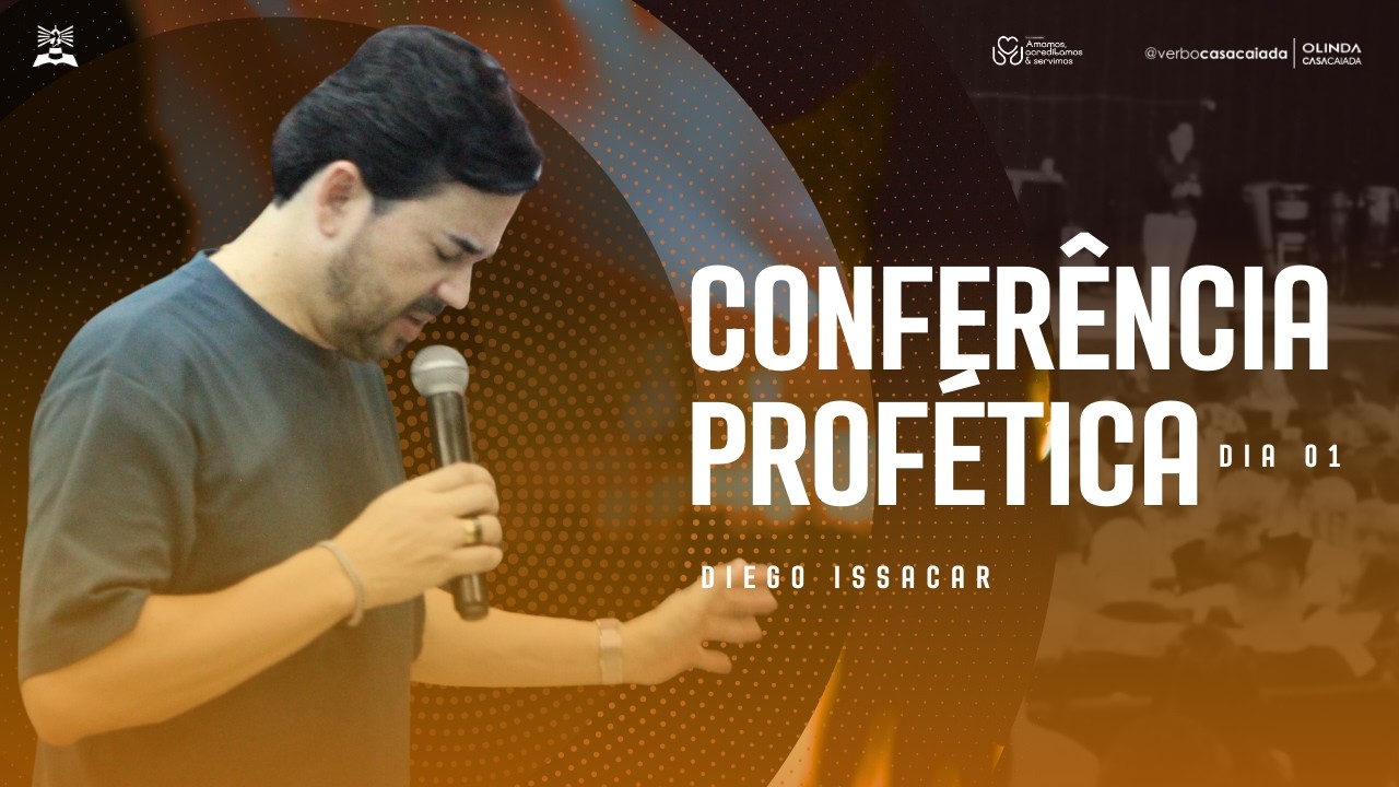 CONFERÊNCIA PROFÉTICA | DIEGO ISSACAR |18:30H | 14/02/2026 |  PARTE 2