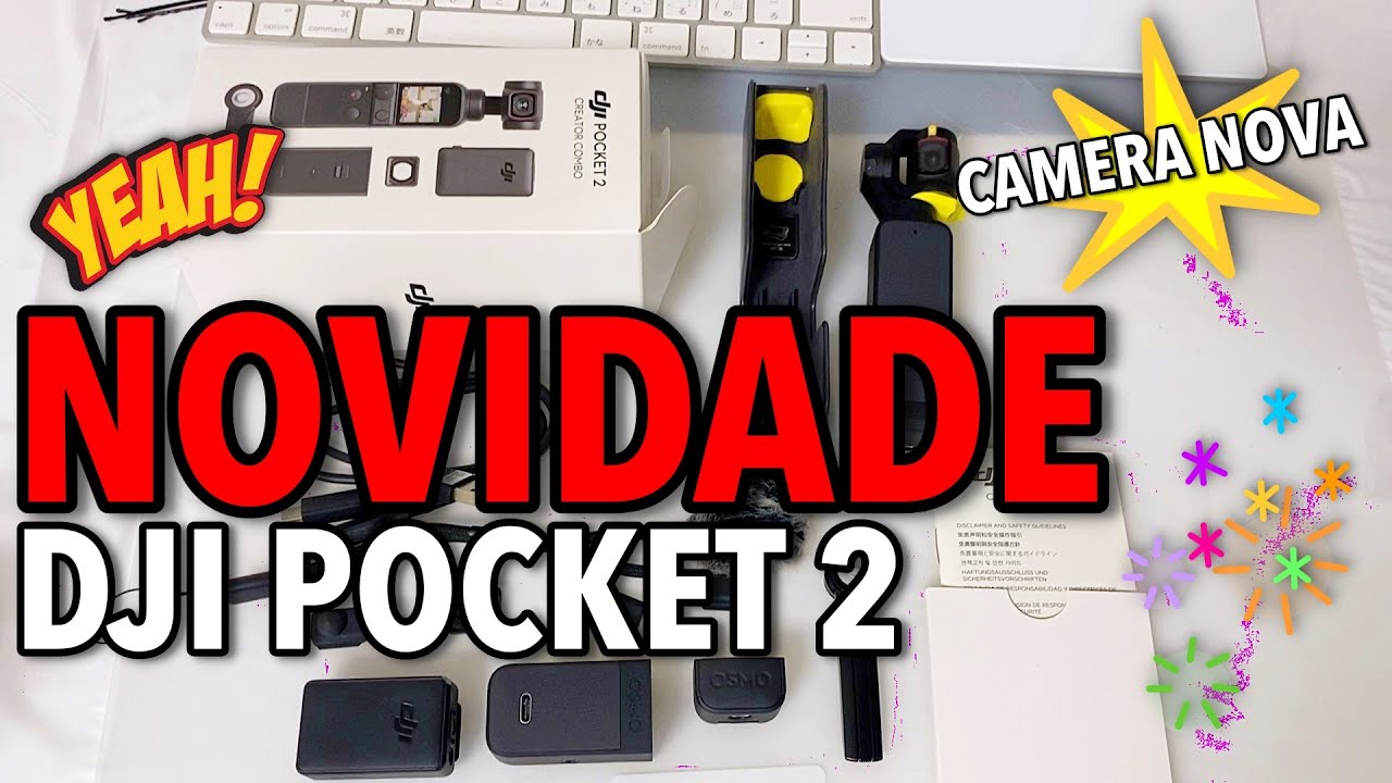 UNBOXING DJI POCKET 2 CREATOR COMBO | NOVIDADE NO CANAL!