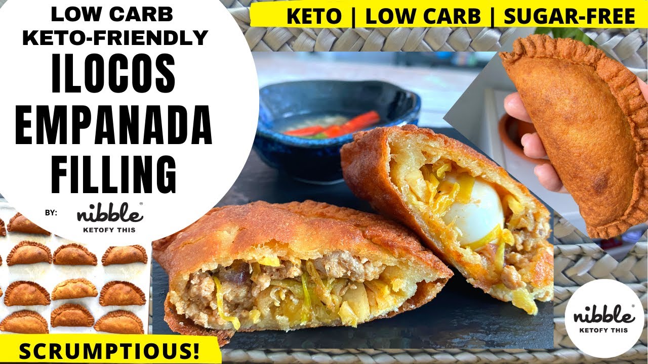 Low Carb ILOCOS  Empanada  |  Keto-friendly ILOCOS Empanada | Empanada Dough Included (4:06)