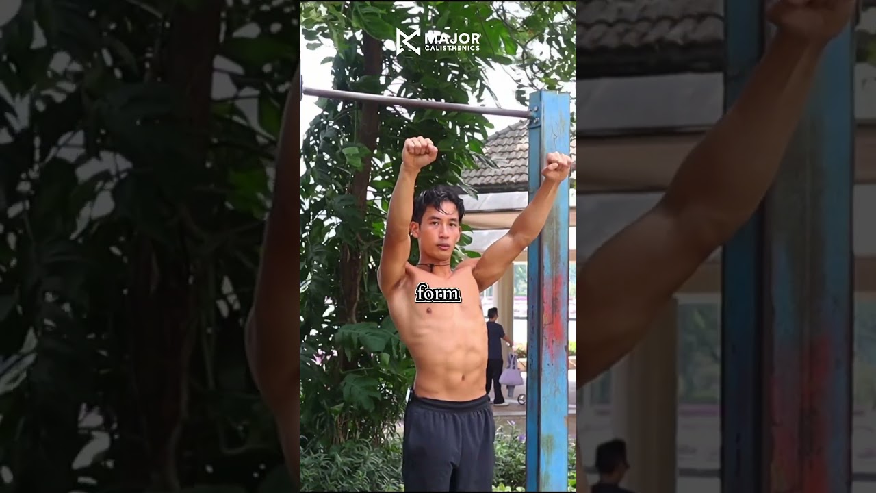 How to do scapular pull ups correctly