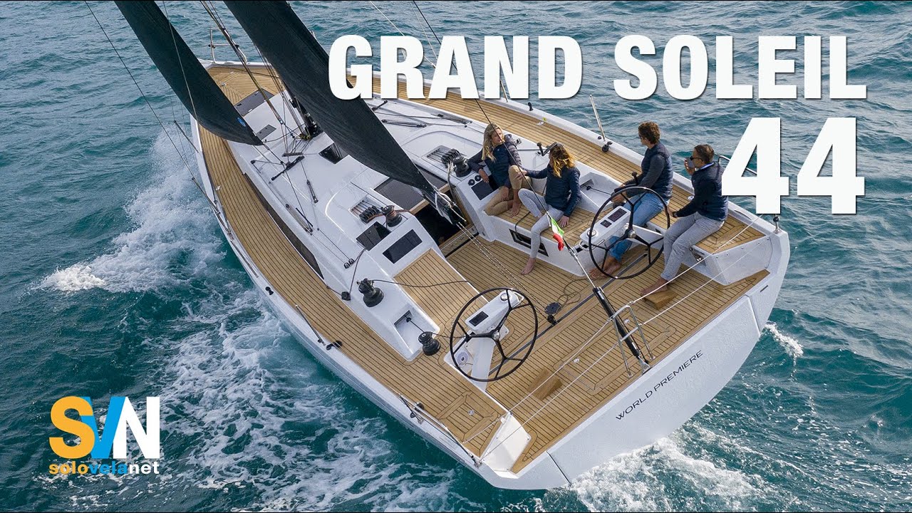 Grand Soleil 44 - Cantiere del Pardo - ITA - SVN ON BOARD - 4k (English subtitles)