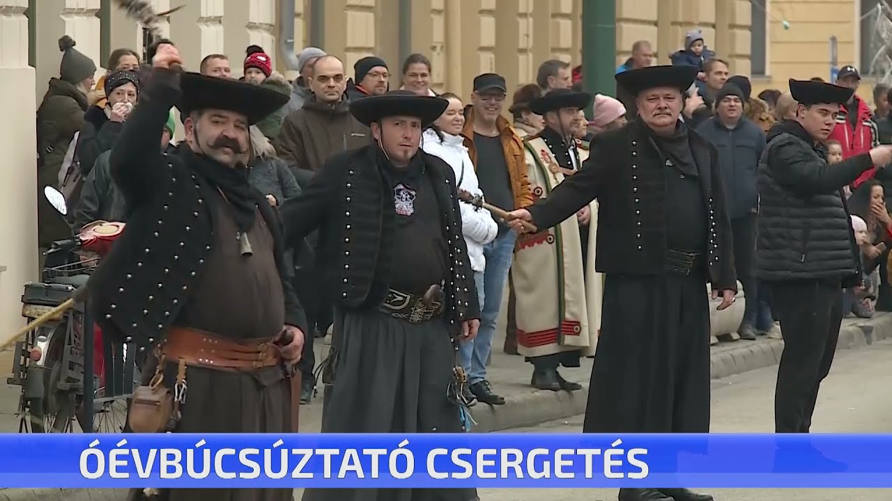 Óévbúcsúztató csergetés