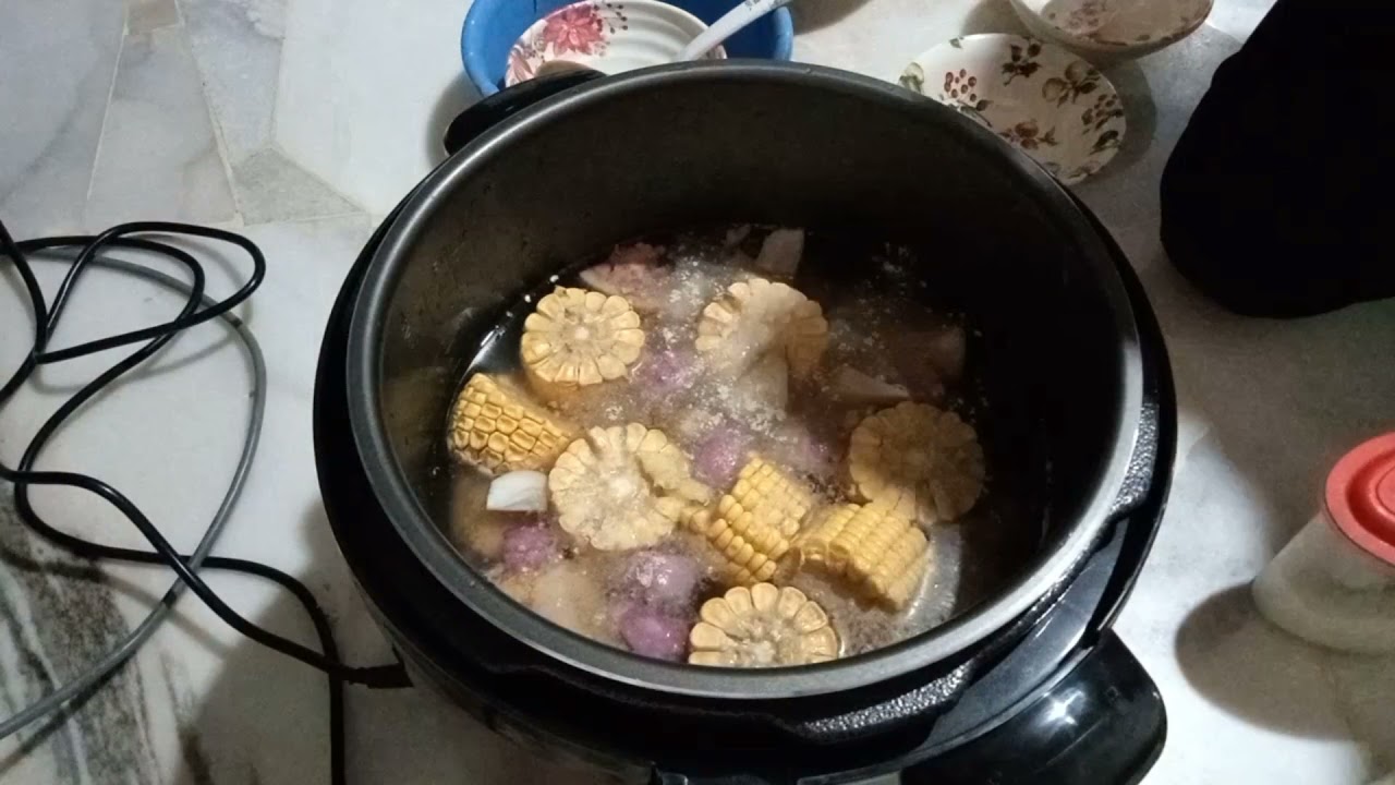 Masak Sup Ayam Pencen + Jagung Menggunakan Periuk Dessini /Ternyata Padu #borneostylecooking