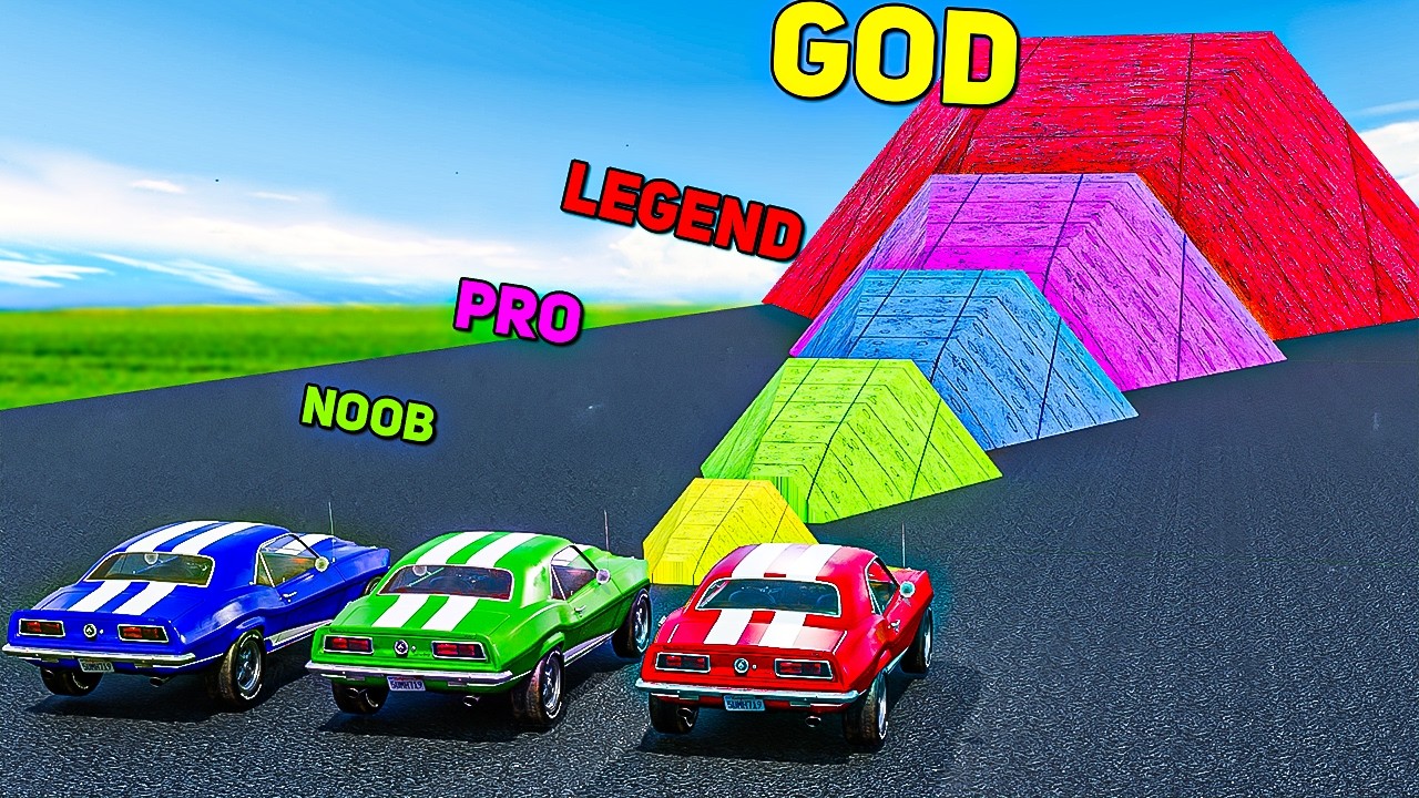 Cars vs Wedges in GTA 5