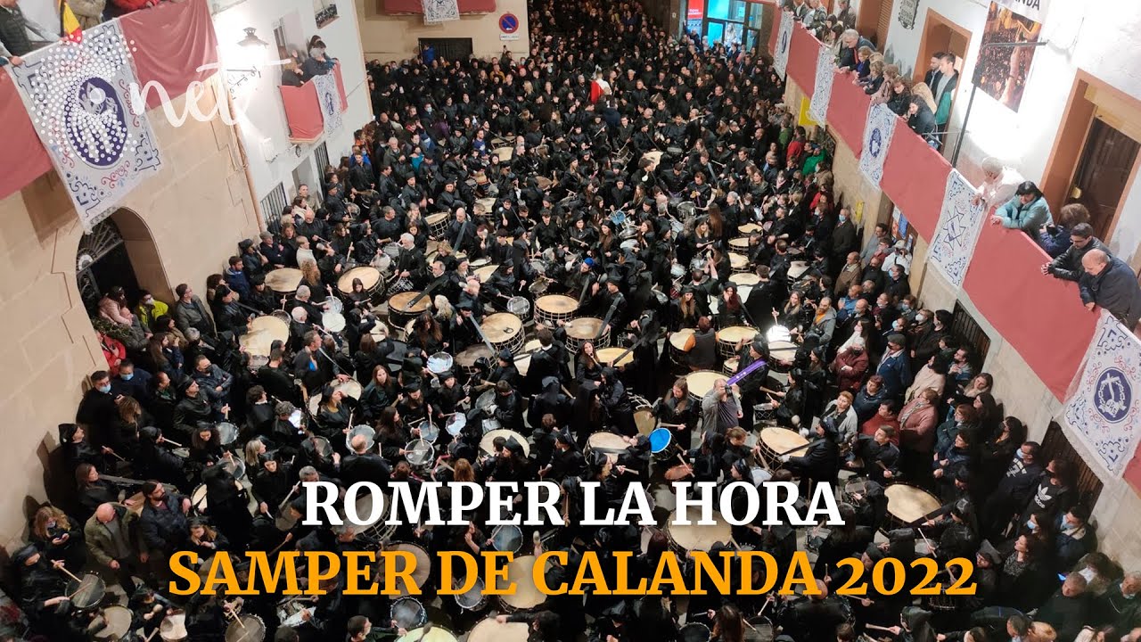 ROMPER LA HORA en Samper de Calanda | Semana Santa 2022
